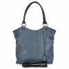 Torebka Uniwersalna Shopper Bag Hernan HB0150 Jasno Niebieska/Czarna